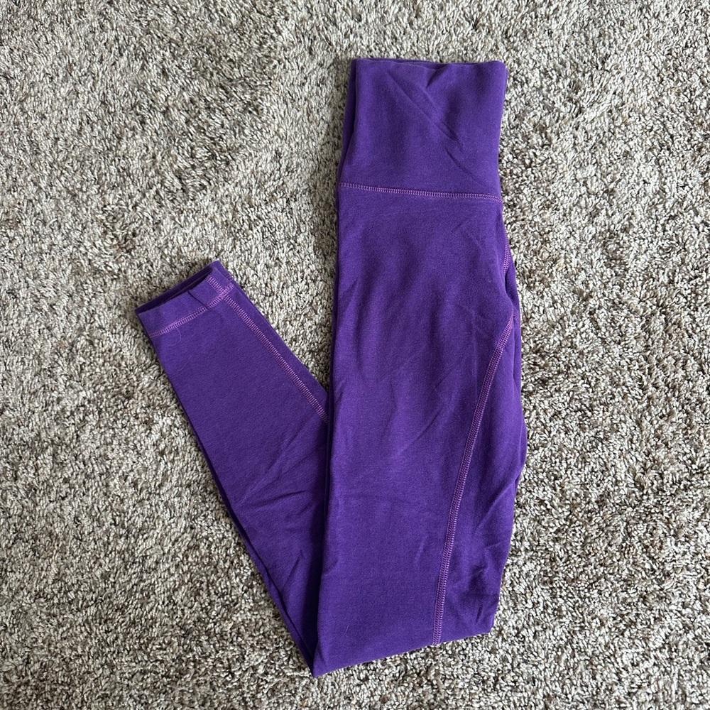 Purple Lululemon 7/8 leggings